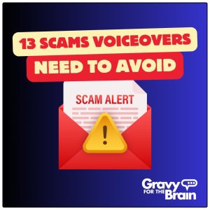 13 Scams Voiceovers need to avoid webinar